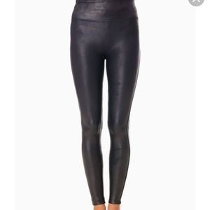 Spanx leather leggings